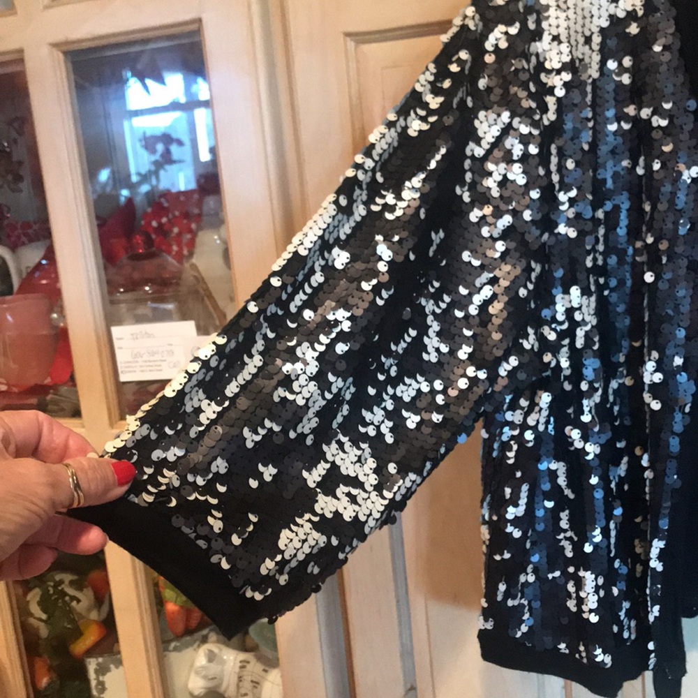 Short sequin jacket - Picture 5 of 5